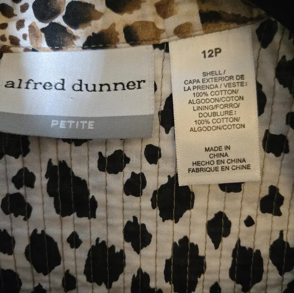 Alfred Dunner Black and Brown Blazers with Classic Style - Picture 2 of 3
